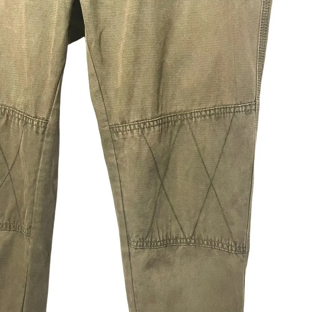 FREE PEOPLE Army Green Casual Pants 10